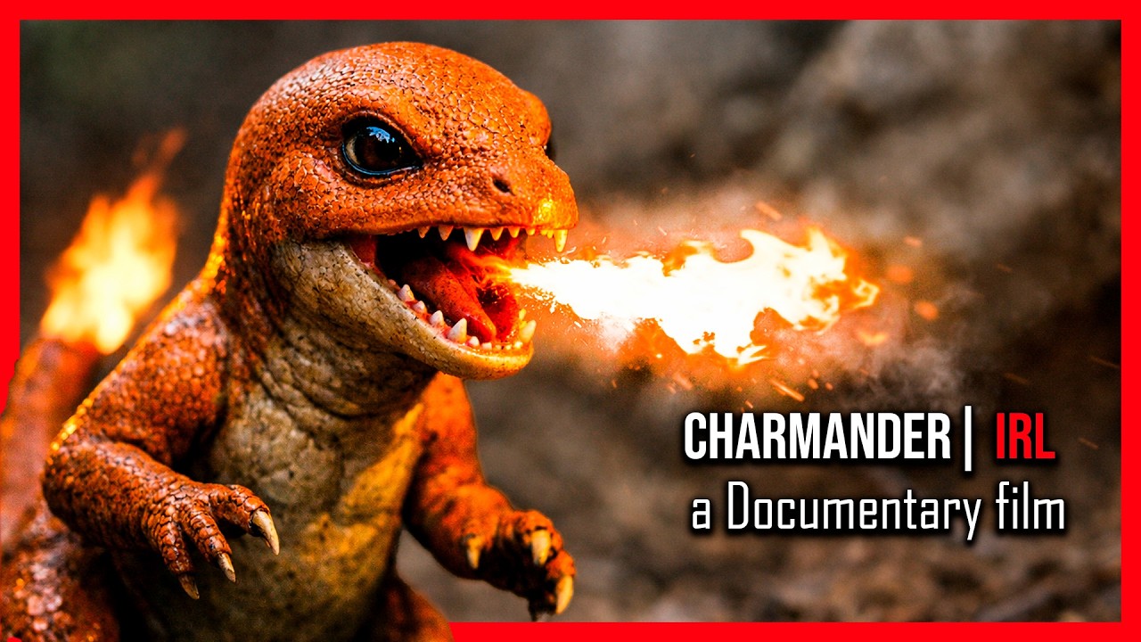 Real Life Pokémon – Charmander: The fire that fights to survive | Documentary