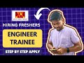 Aditya Birla group Hiring Engineer Trainee 2024 | Freshers Hiring