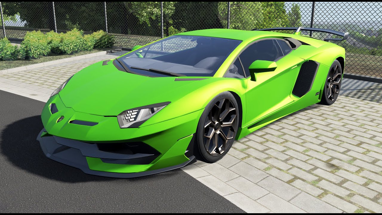 Aventador SVJ / Nordschleife / BeamNG YouTube