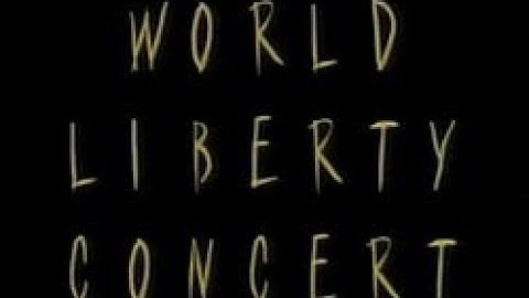 World Liberty Concert 1995