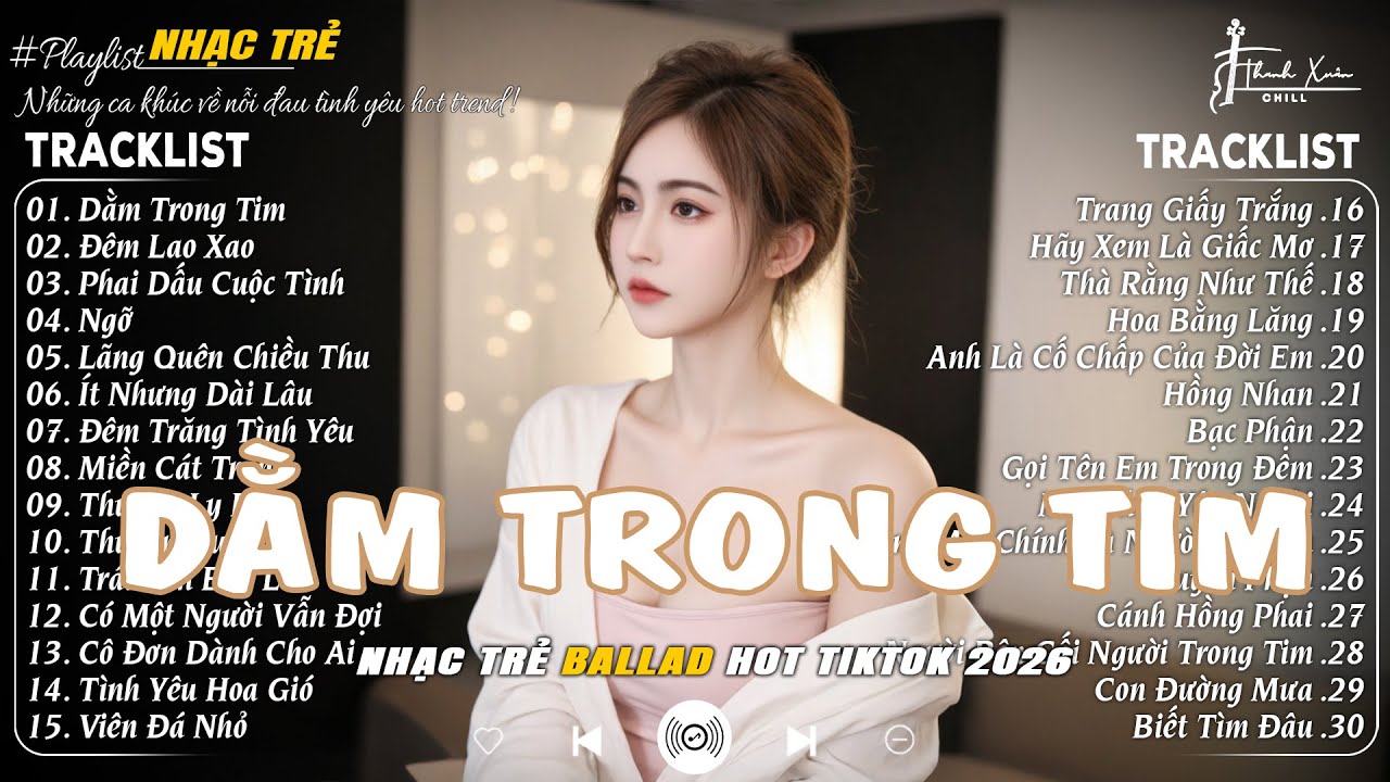 Nhạc Trẻ Ballad Top Xu Hướng 2025🛑Dằm Trong Tim, Thuyền Quyên♫Top 15 Ca Khúc Về Nỗi Đau Tình Yêu Hot