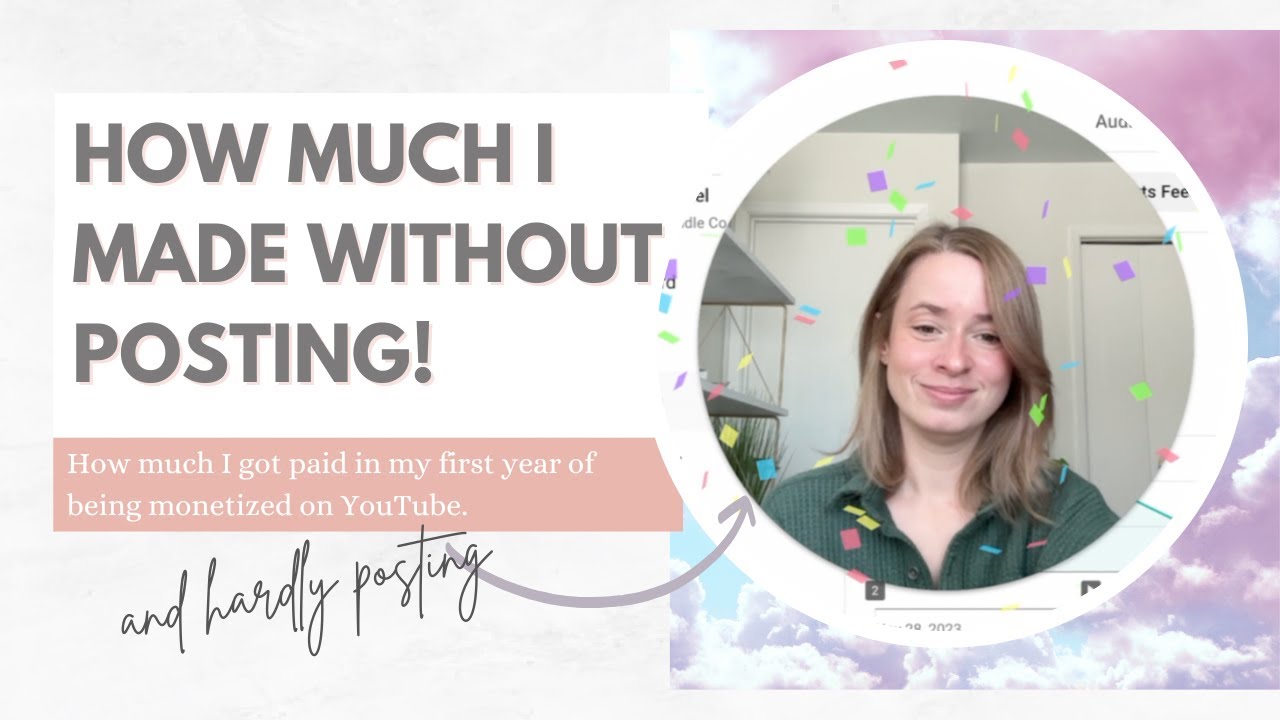 How Much I Made In my First Year Being Monetized On YouTube - YouTube