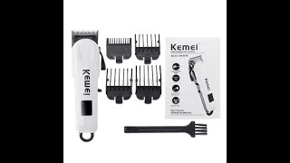 أجمد مكنة حلاقة للشعر بأقل سعر Review kemei KM-809A مراجعة ماكينة حلاقة   كيمى سعرها اقل من ٣٠٠ج