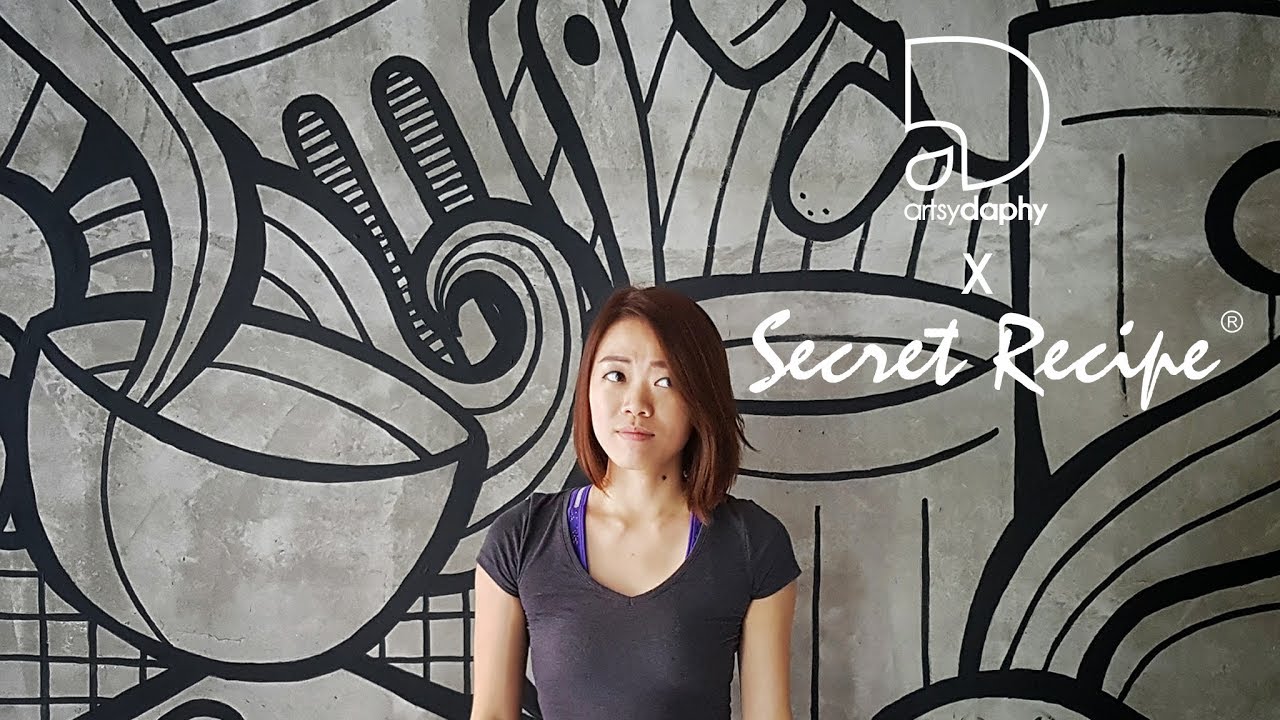 Secret Recipe Satok Cafe Mural On Behance