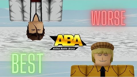 [ABA] Ranking The Full BLEACH Roster Worst to Best!!! 2023