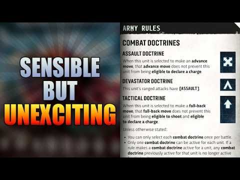 Combat Doctrines Are BACK! - Reaction | Warhammer 40k 11th Edition
