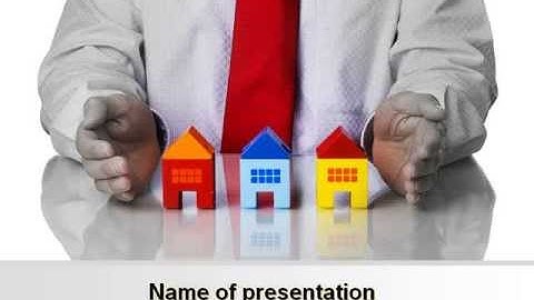 Real Estate Agent PowerPoint Template by PoweredTemplate.com