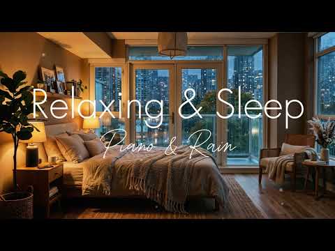 FALL INTO SLEEP INSTANTLY - Relaxing Sleep Music + | Rain Sounds for Stress Relief