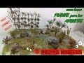 Como hacer PLANTAS para MAQUETAS DIORAMAS/ nuevos tipos/2020