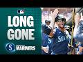 UPPER DECK! 😳 Julio Rodríguez DEMOLISHES a two-run homer for the Mariners! 🔱 | MLB Highlights