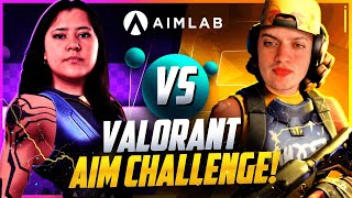 LATAM Superstars Compete in INTENSE Valorant Aim Challenges!