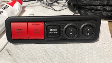 Jeep JK Rubicon Locker Bypass Part-1