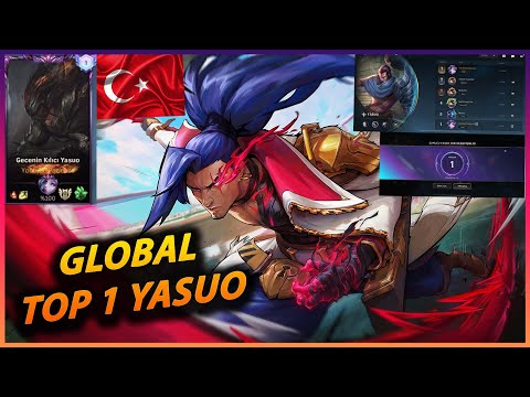 DÜNYA 1.Sİ TÜRK YASUO OLDUM! RANK 1 YASUO CHALLENGER | Lol Wild Rift