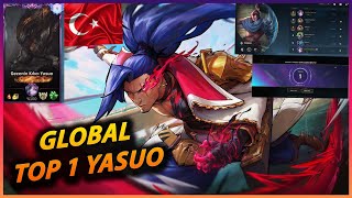 DÜNYA 1.Sİ TÜRK YASUO OLDUM! RANK 1 YASUO CHALLENGER | Lol Wild Rift