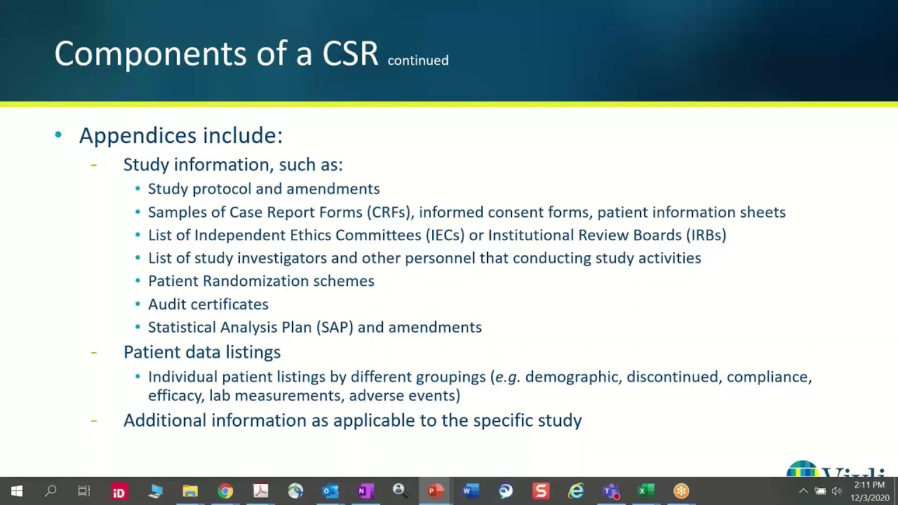 What Is A Clinical Study Report (Csr)? - Youtube