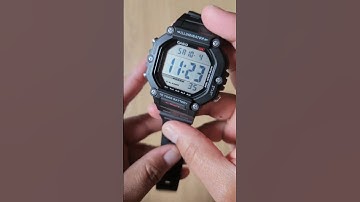 The Casio AE1600H-1AVDF - The Square version of AE1500. Probably the easiest watch to read time!