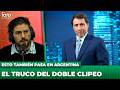 🚨 EDUARDO FEINMANN Y EL TRUCO DEL DOBLE CLIPEO