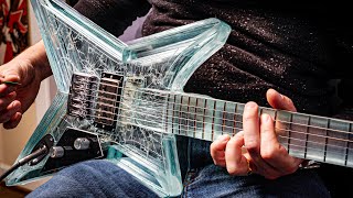 Video thumbnail of "This Guitar is Made 100% of GLASS and Sounds BEAUTIFUL"