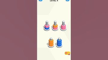 colour screw sort, game play video #DARK_SCAR_GAMER #short