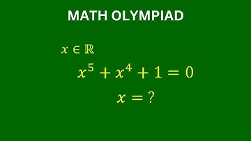 A Very Nice Math Olympiad Problem | Solve for x | Algebra | Quintic Polynomial