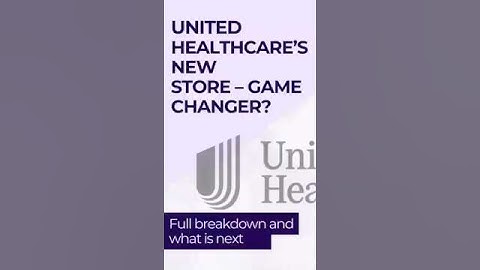 UHC launches a store. Is this the future of insurance? #UnitedHealthcare #InsuranceExplained #uhc