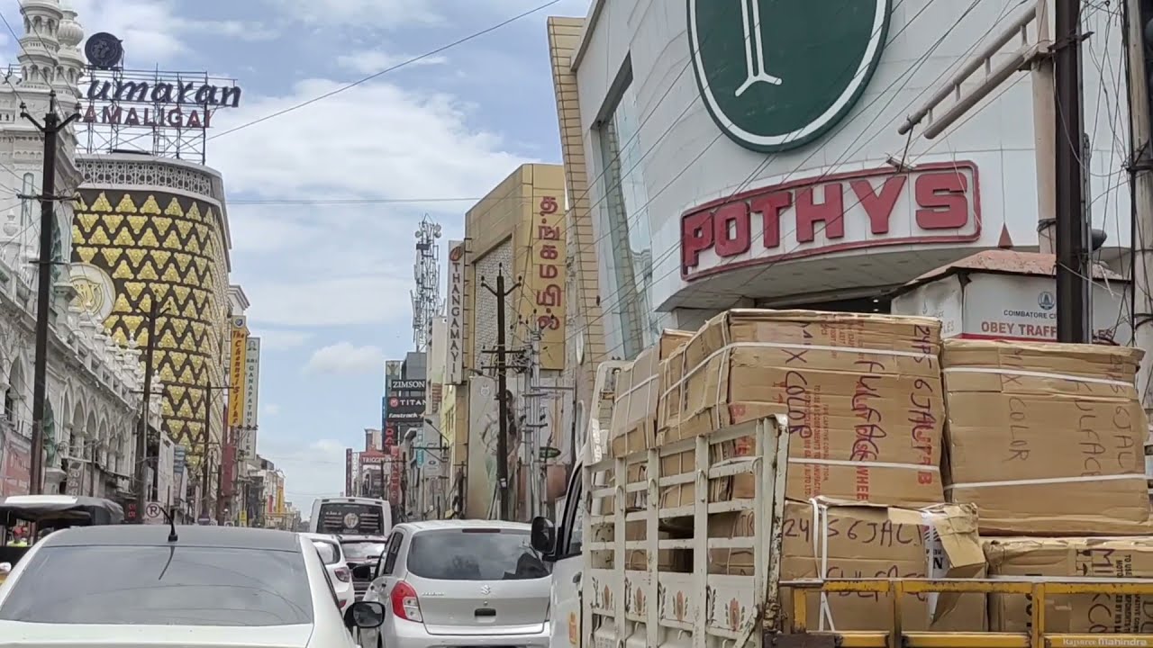 Coimbatore City  walk and view 