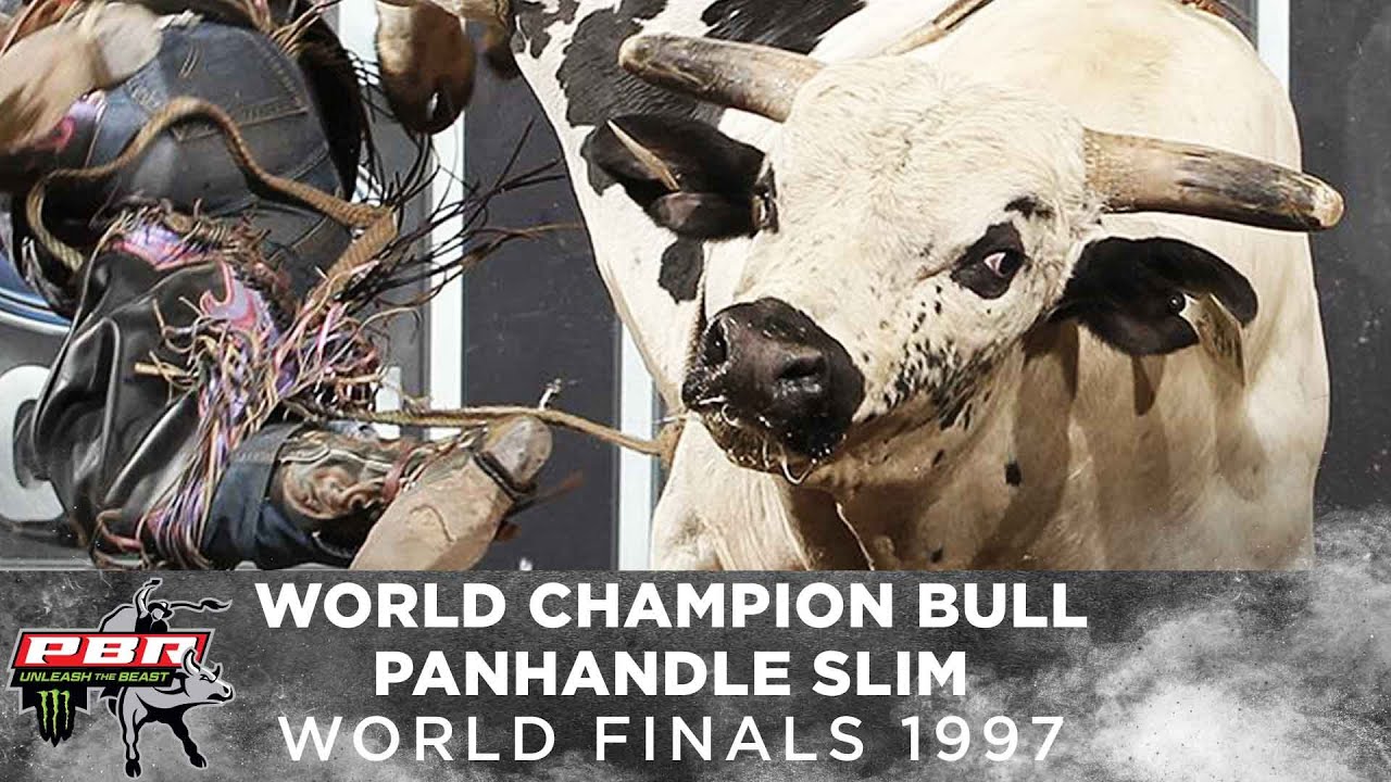1997 World Champion Bucking Bull PANHANDLE SLIM YouTube