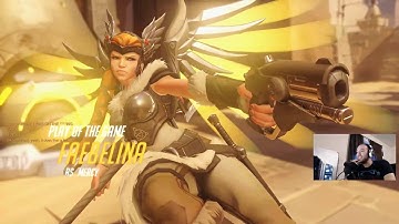 Overwatch Beta - Mei - Temple of Anubis - Attack