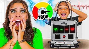 DJ TAKES LIE DETECTOR TEST | The Prince Family Clubhouse