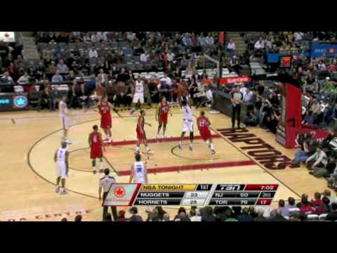 Nets vs Raptors (NBA Highlights) 12/18/2009