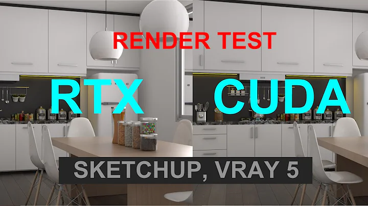 #sketchup #vray5 #rtx RTX vs CUDA | what is the difference??