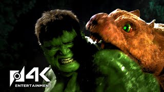 Hulk (2003): Hulk vs Hulk Dogs| The Lake Battle