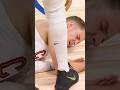 OUCH!! Sam Merrill immediately checked if he got blood after getting bulldozed by Ausar Thompson!