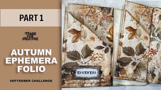 September Autumn Ephemera Folio Challenge ✨