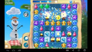 Frozen Free Fall  Summer Level 19 - Disney’s #1 puzzle game - New update