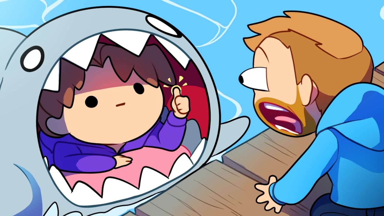 АКУЛА СЪЕШЬ МОЮ ЖЕНУ - ПЛОТ №1 /с женой