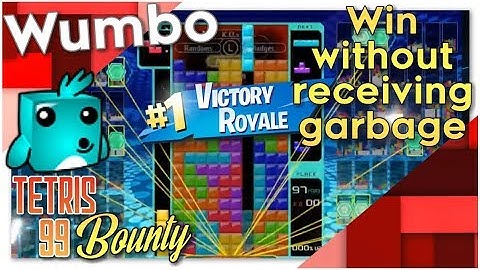 Tetris 99 Bounty - "Win without receiving garbage" 29 Kills