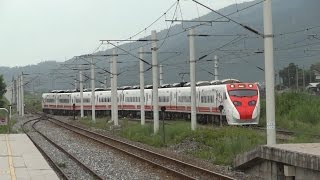431次普悠瑪自強號三民站第四股臨時停車(TED2003+TED2004)