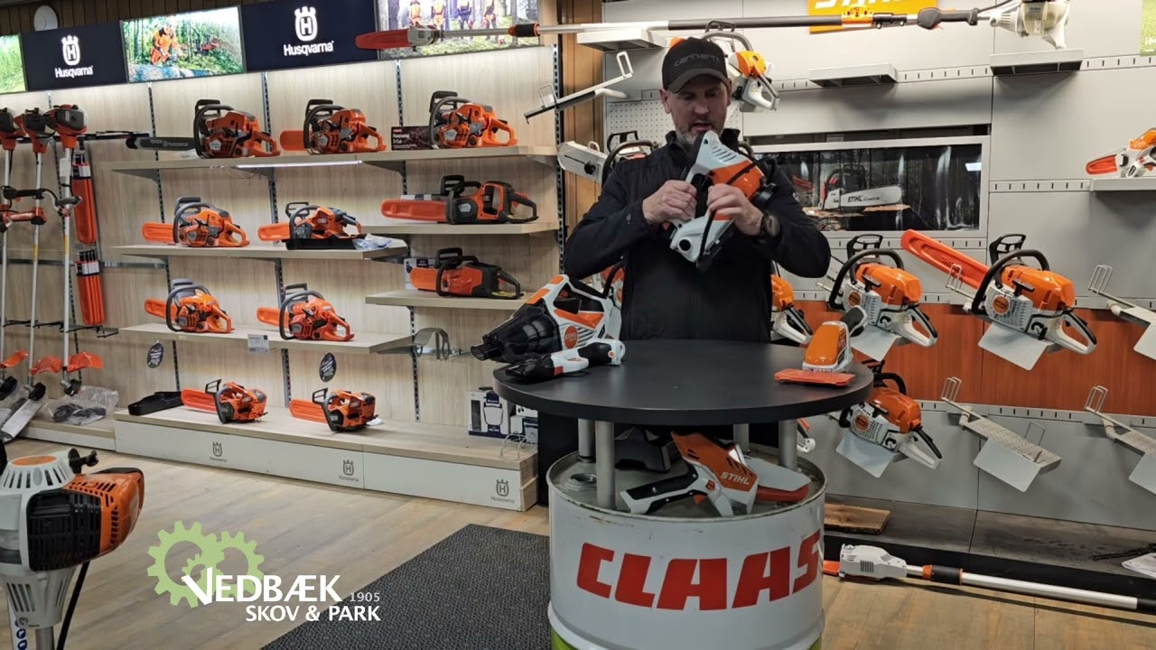 Stihl's nye kompakte KOA 20 akku-kompressor