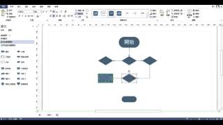 不用3分鐘馬上學會製作「基本流程圖」(軟體Visio 2013)