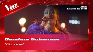 Dandara Guimaraes - "No one" - Shows en vivo 8vos - La Voz Argentina 2022