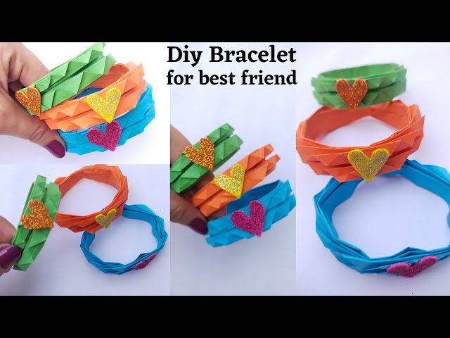 PAPER BRACELETS | Paper bracelet, Bible school crafts, Paper crafts origami