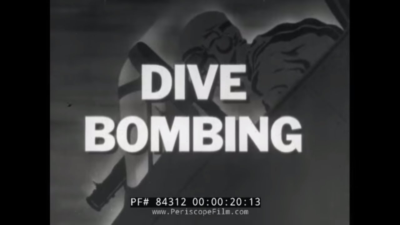 U.S. NAVY DIVE BOMBER PILOT WORLD WAR II TRAINING FILM 84312 YouTube