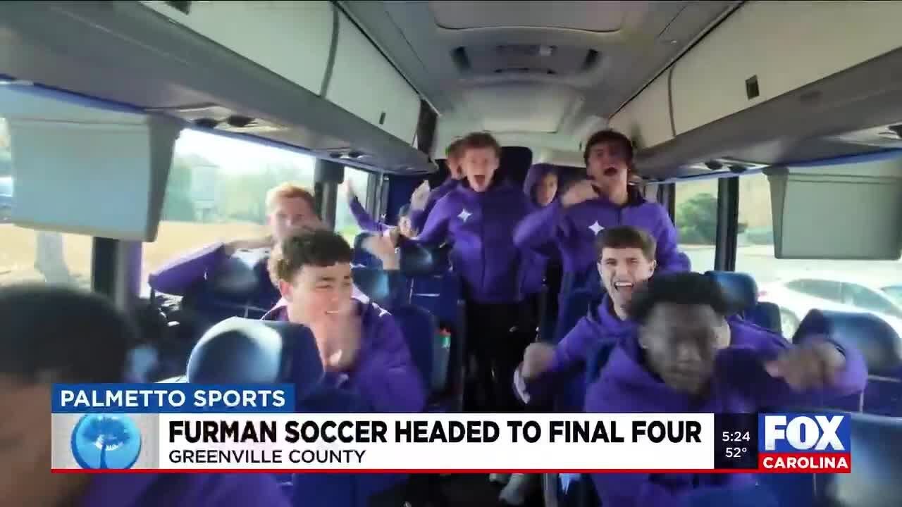 Furman men's soccer headed to Final Four of NCAA Tournament for first time in program history