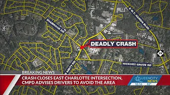 Fatal crash investigation underway in east Charlotte thumbnail