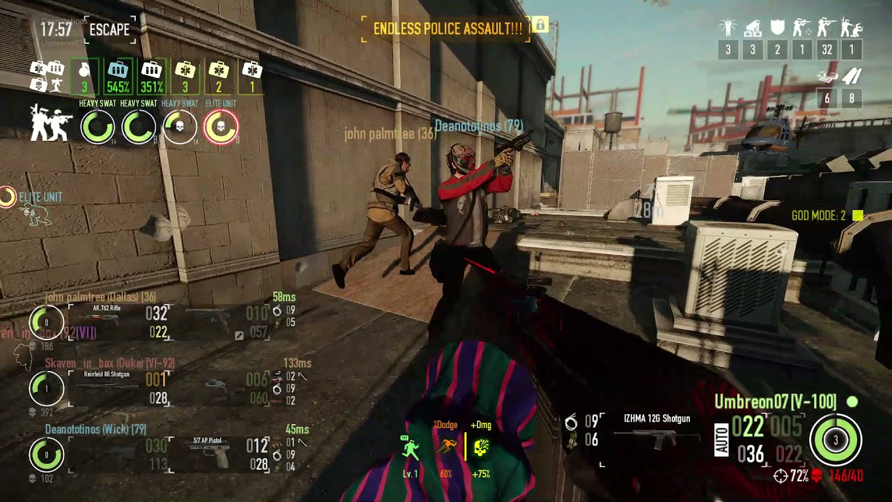 PAYDAY 2: john palmtree tries his best