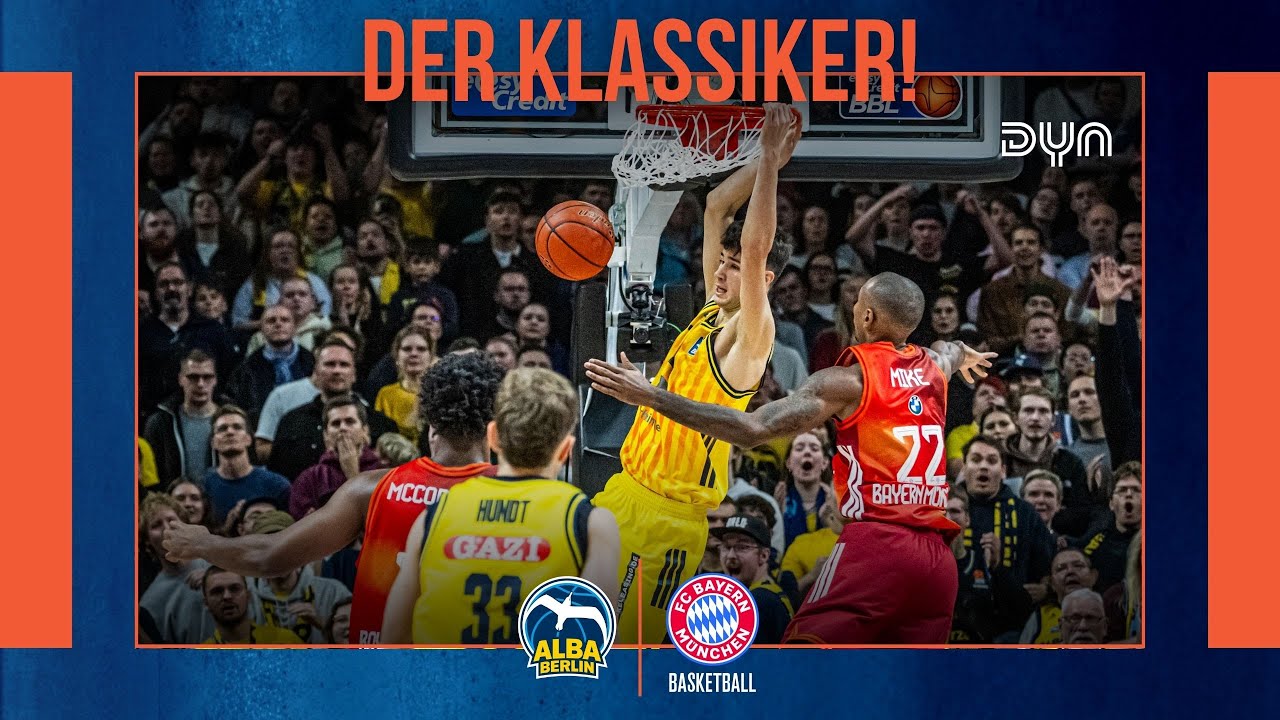 Highlights: ALBA BERLIN - FC Bayern München Basketball | easyCredit BBL | Dyn Basketball