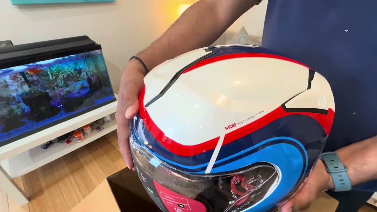 Unboxing Of SMK GTJ Libero Open Face Helmet 