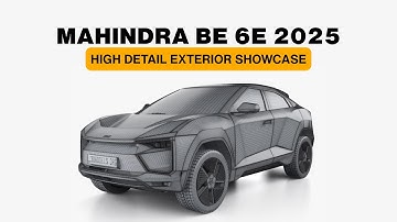 Mahindra BE 6E 2025 3D model by 3DModels.org