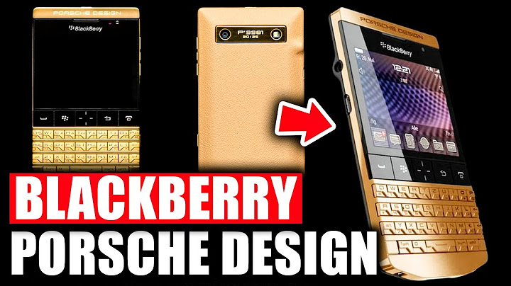 Đánh giá blackberry porsche design p 9981 năm 2024